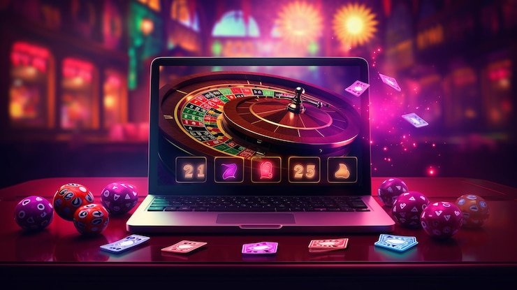Live Blackjack dealer and table at marpadotbe studio